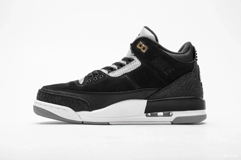 CK4348-007 Black Cement - Tinker 3 Retro Jordan Gold 1113